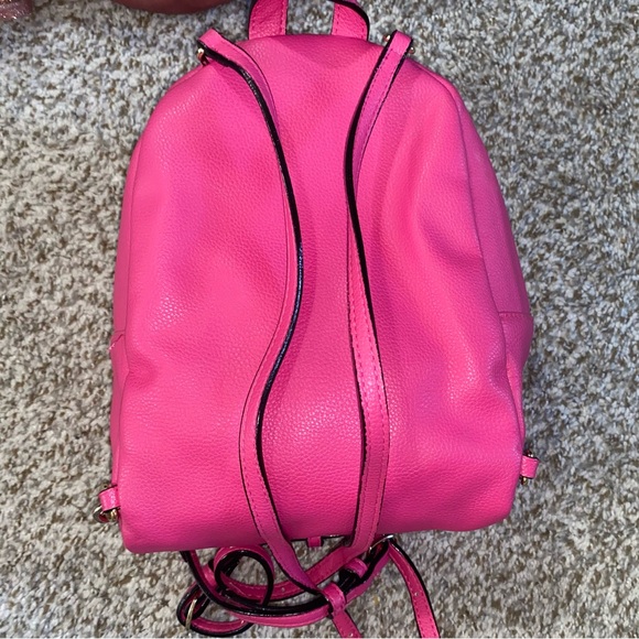 Victoria's Secret Hot Pink Quilted Backpack - Picture 3 of 4